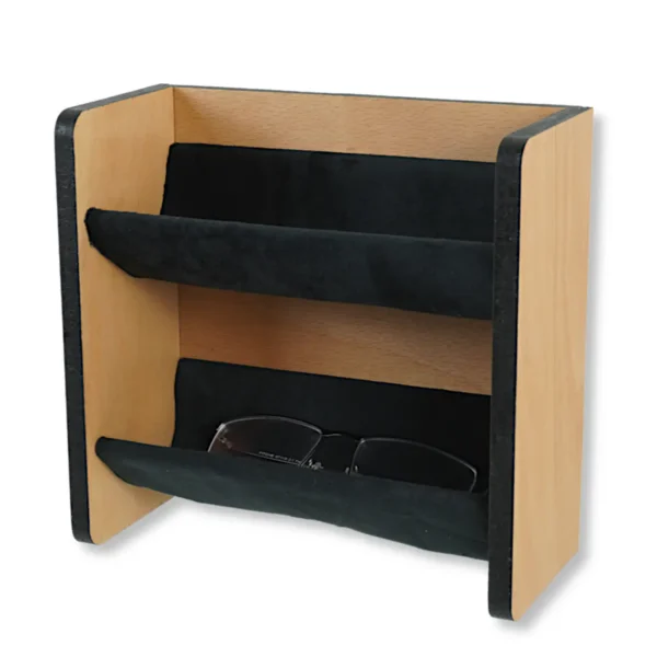 Brillenregal Buche